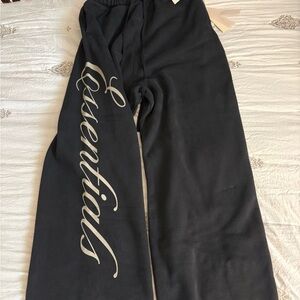 Essentials Black Sweatpants